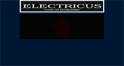 Desktop Screenshot of electricus.com